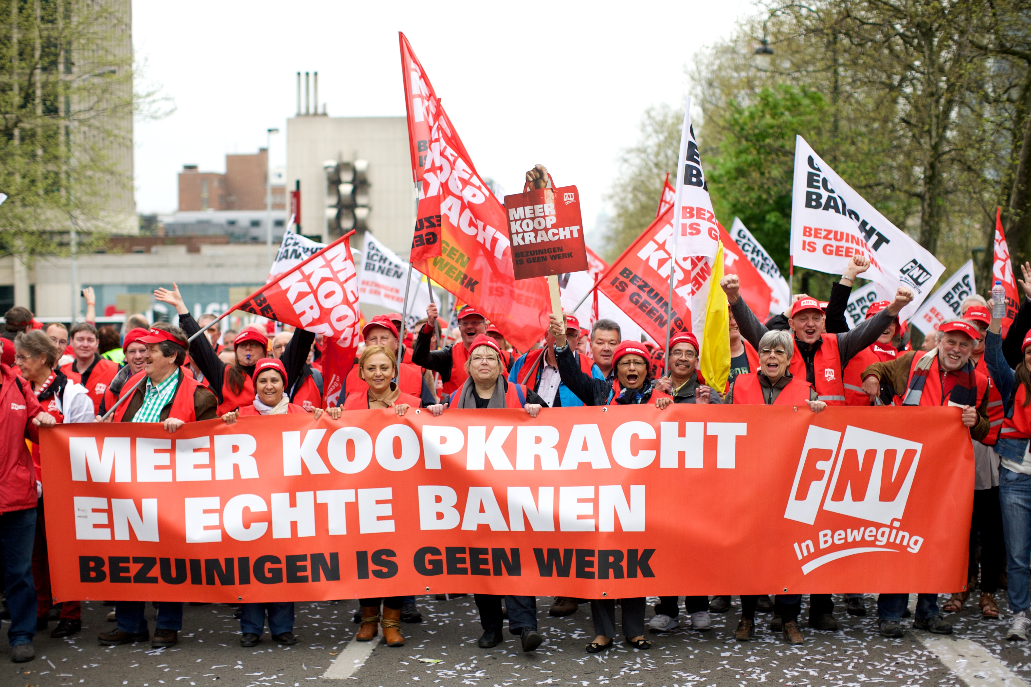 fnv-demonstratie